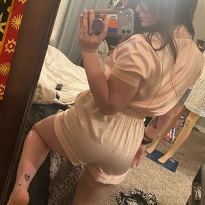 Baby pink Victoria Secret romper